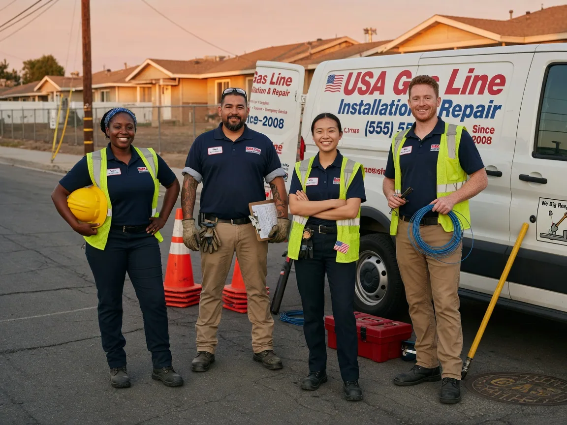 Gas Line Installation company in Bella Vista, CA